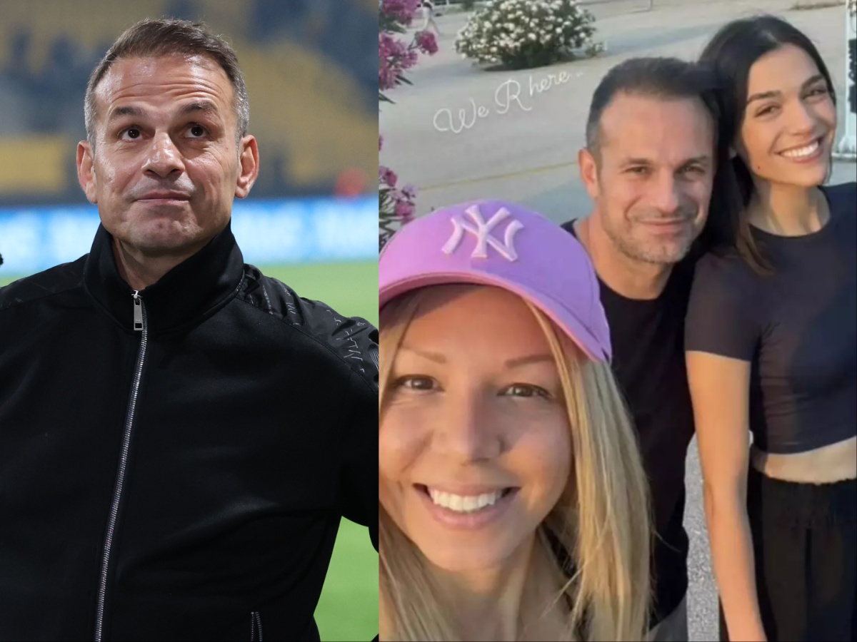 Ντέμης Νικολαΐδης: Με τη σύντροφό του Αλεξάνδρα Νικολαΐδου στο Euro 2024 – Μαζί του και η κόρη του Μελίνα