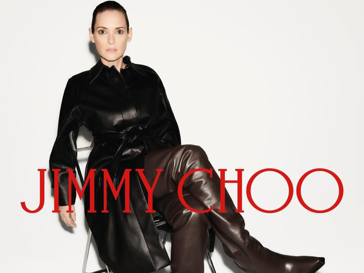 Winona Ryder: Είναι η νέα goth μούσα του Jimmy Choo