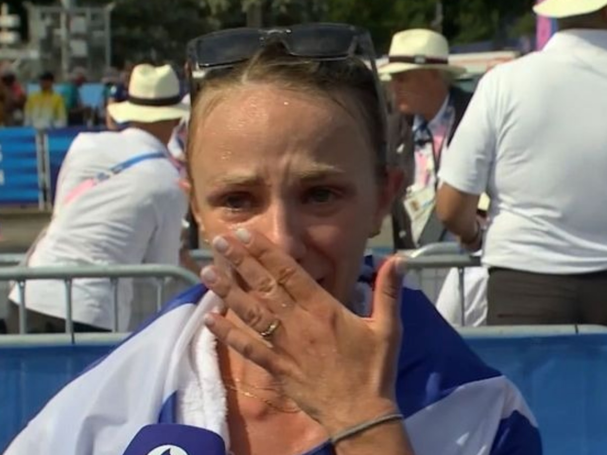 Αντιγόνη Ντρισμπιώτη: «Λύγισε» μετά το τέλος του αγώνα – «Είναι η τελευταία μου συμμετοχή σε Ολυμπιακούς»