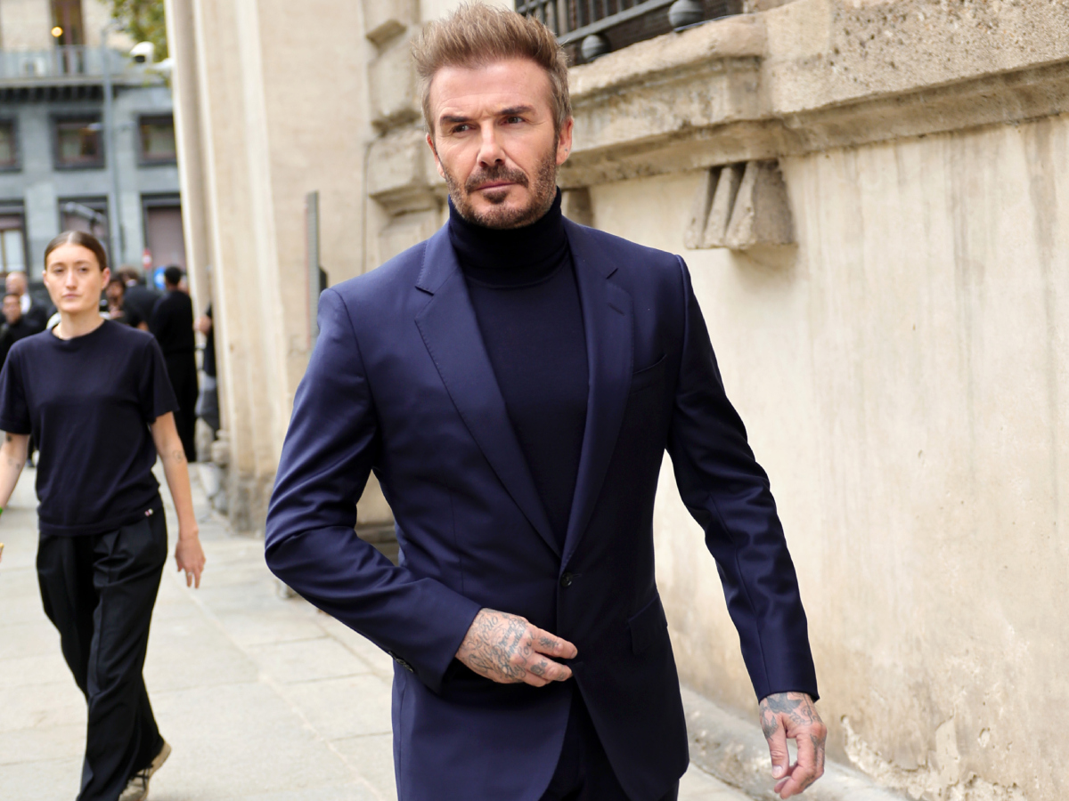 David Beckham: Παραδίδει μαθήματα ανδρικού στιλ στους δρόμους του Μιλάνο!