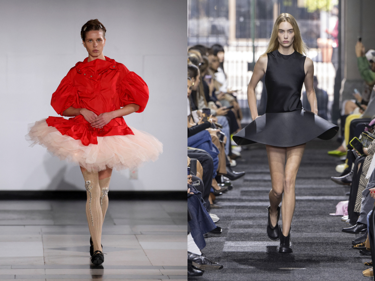 London Fashion Week: Η tutu φούστα δερμάτινη ή από τούλι είναι το απόλυτο must! Είσαι έτοιμη;