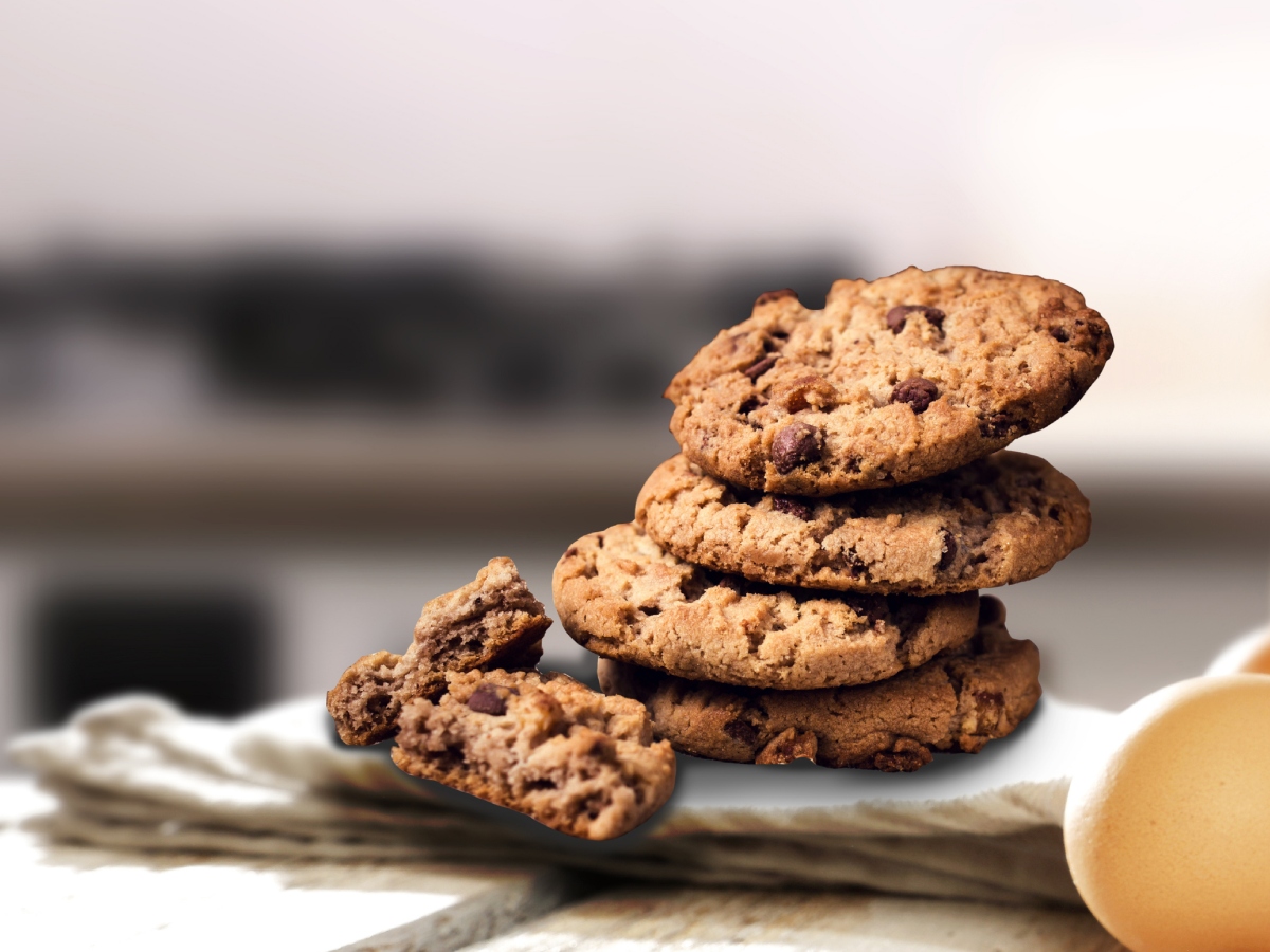 Συνταγή για chocolate chip cookies 