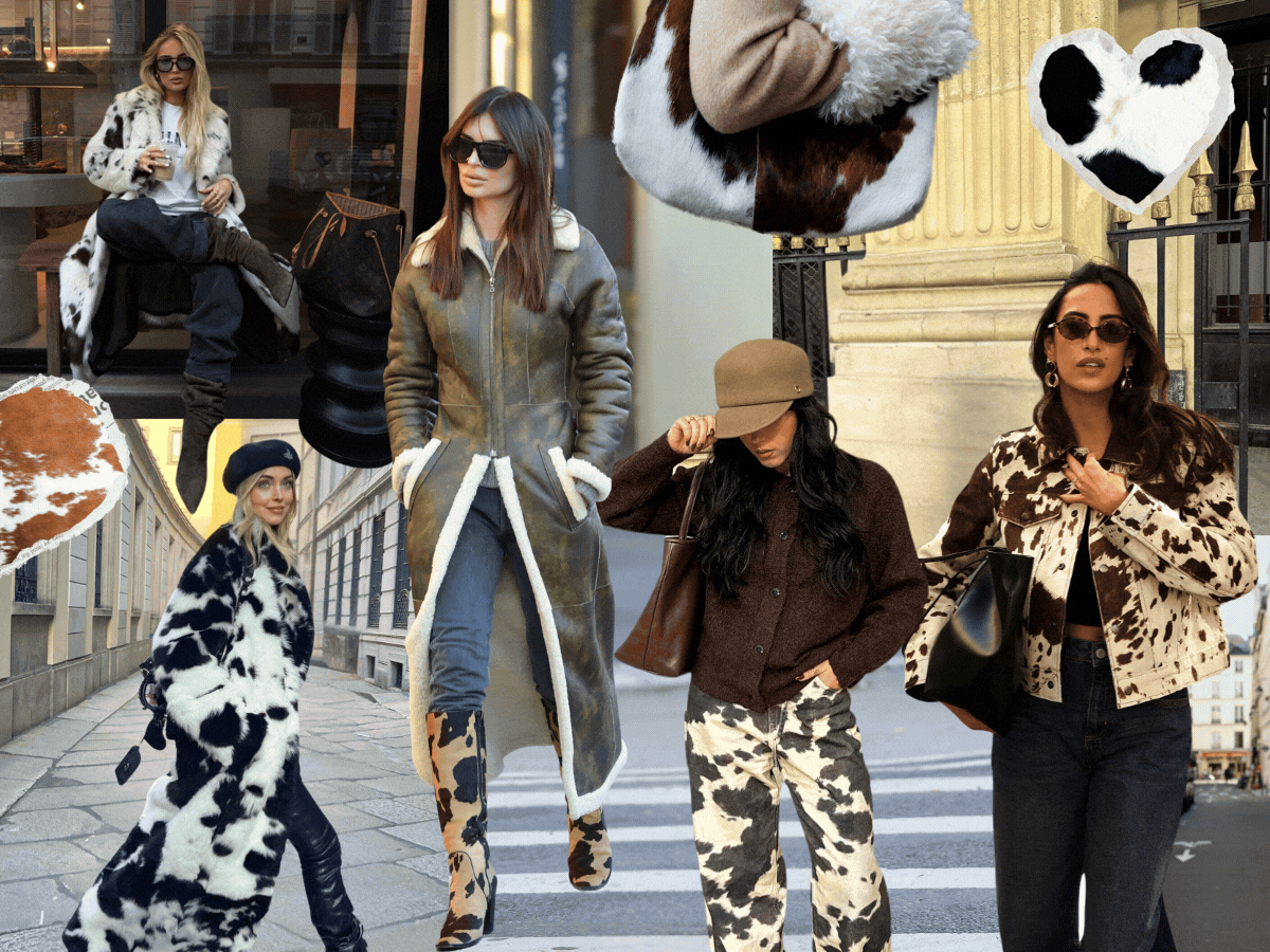 Cow Print: Το μοτίβο που φέρνει αέρα ανανέωσης στο street style!